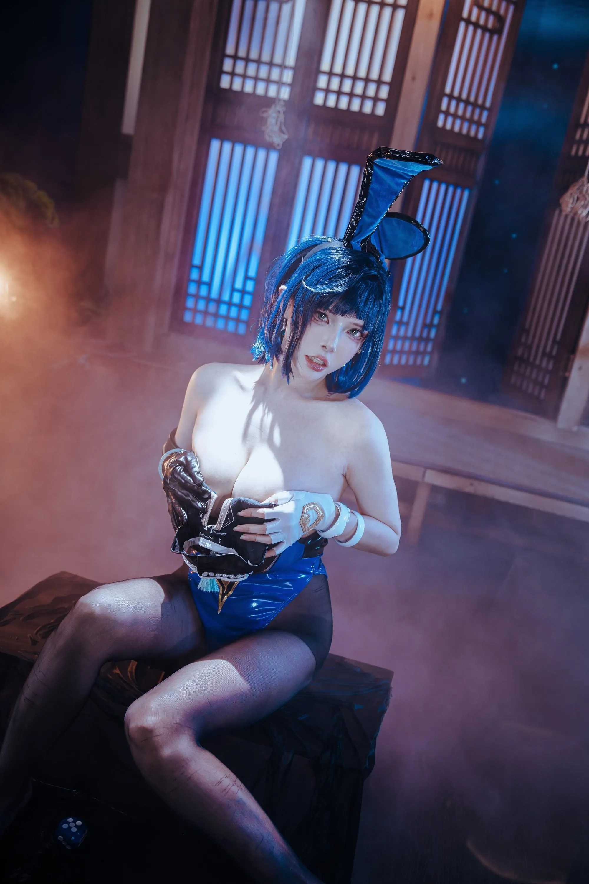 秋和柯基 – NO.105 夜兰 兔女郎 [92P]插图3